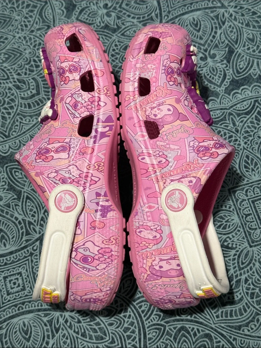 Sanrio Hello Kitty & Friends Pink Kids' Crocs with Jibbitz